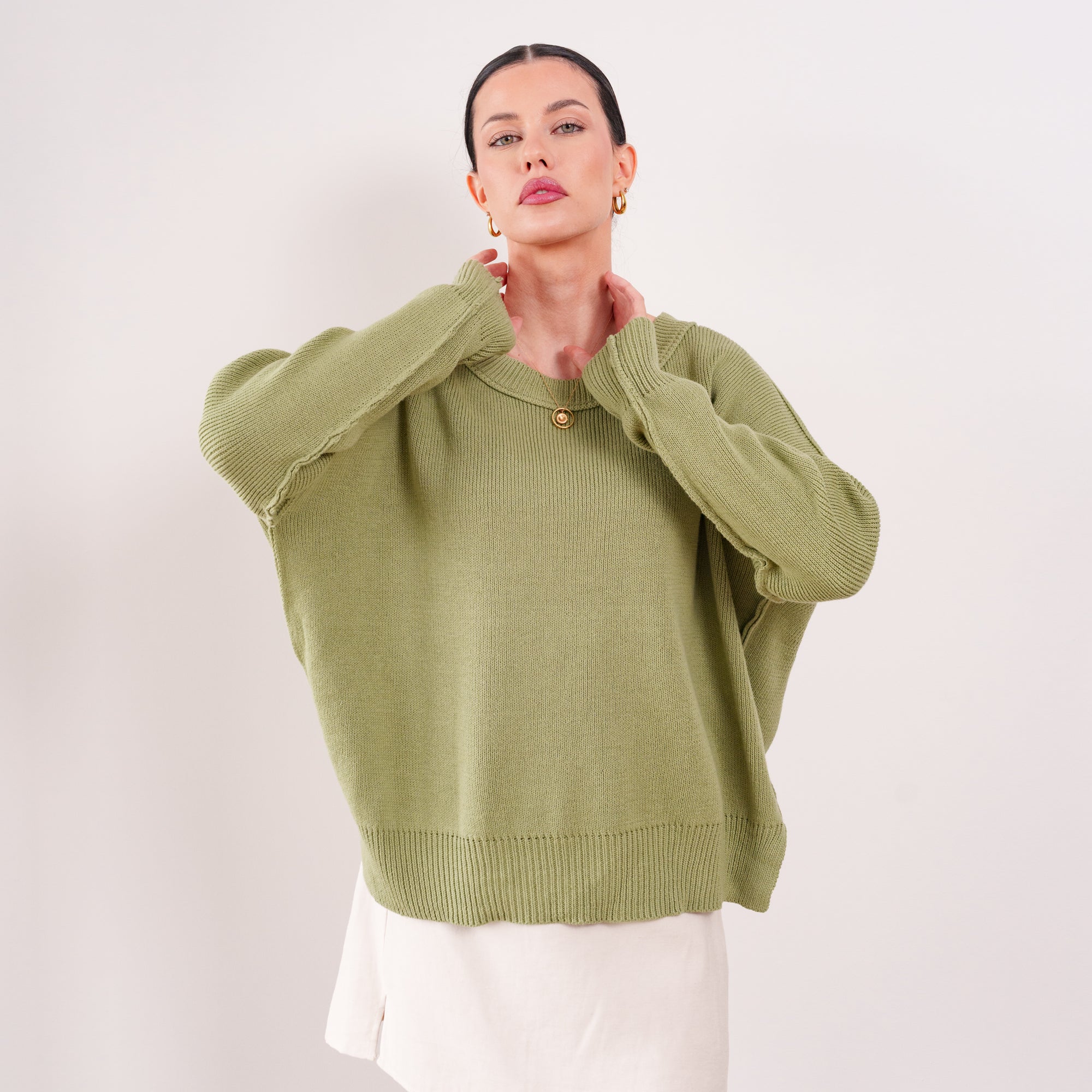 THE ARDÈNE BOYFRIEND KNIT SWEATER