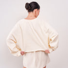 THE ÉVORA FRENCH TERRY SWEATER