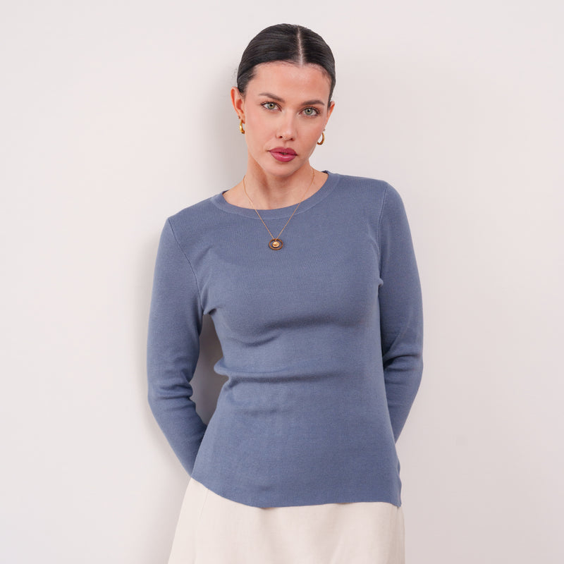 THE ÉLANE ESSENTIAL SWEATER TOP