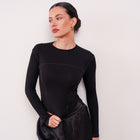 THE CÉLENE SCULPT KNIT TOP