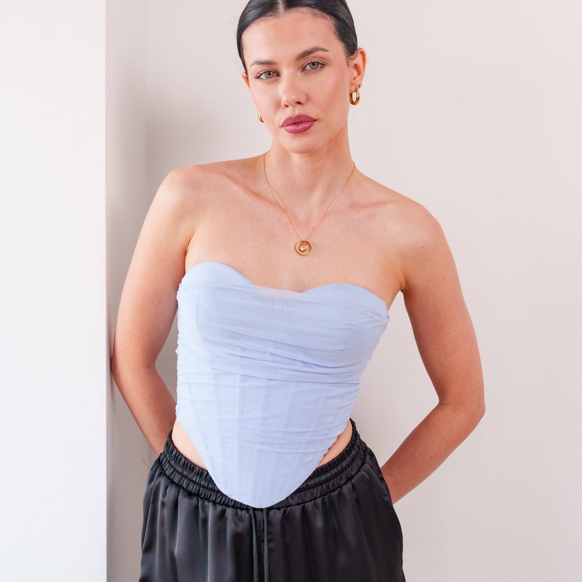 THE VIRELLE STRUCTURED CORSET TOP
