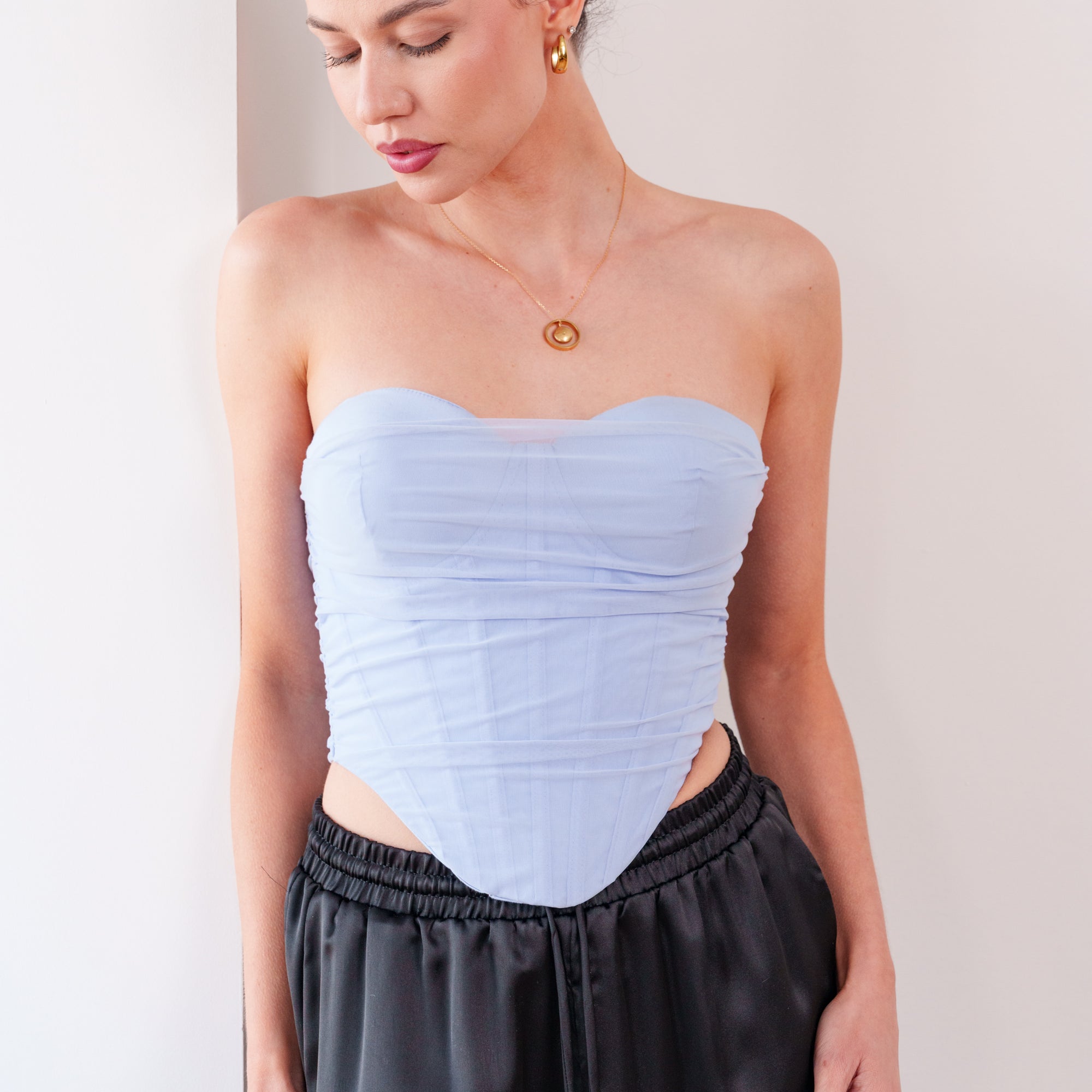 THE VIRELLE STRUCTURED CORSET TOP
