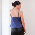 THE NOIRÉ COWL SATIN CAMISOLE