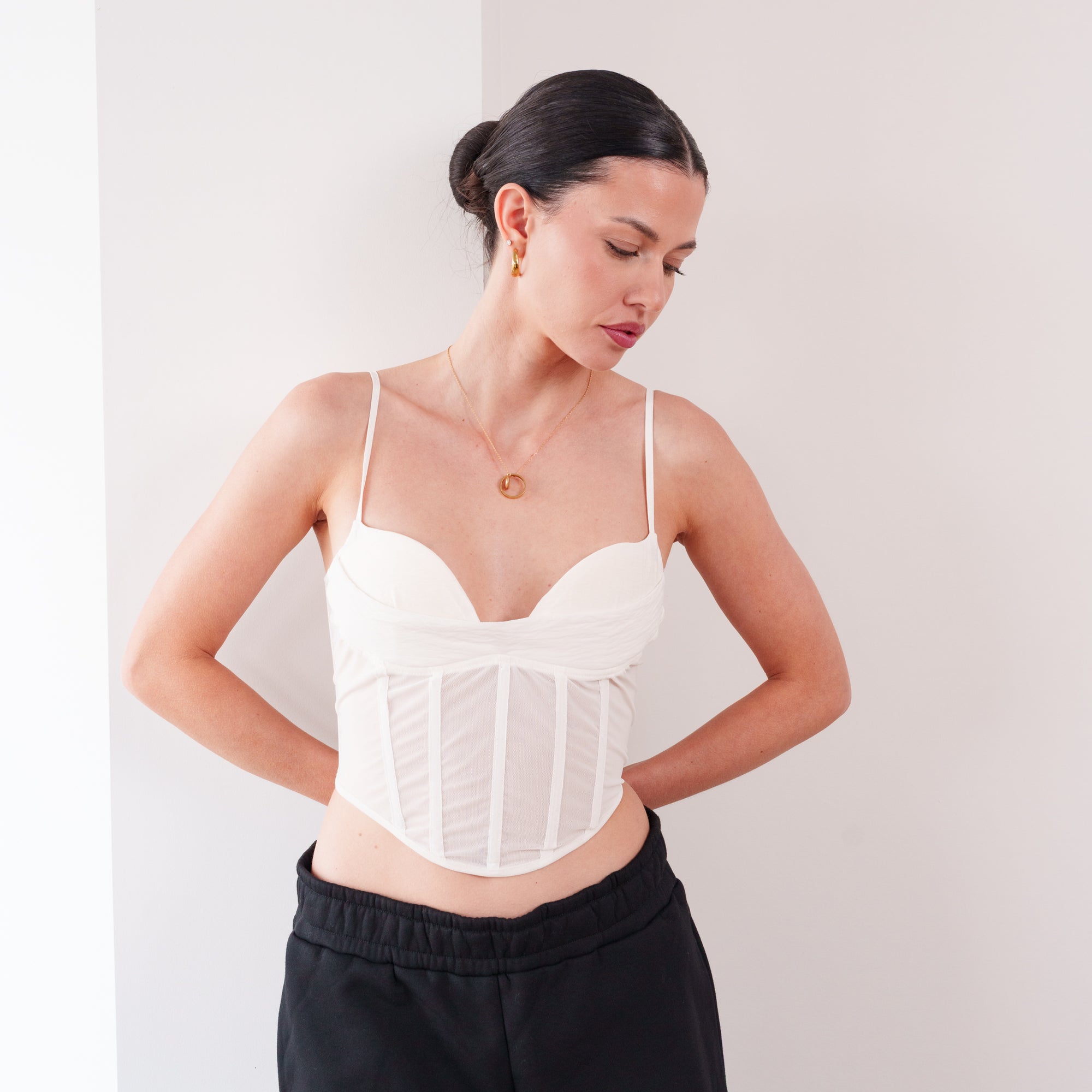 THE RHÉA MESH BUSTIER
