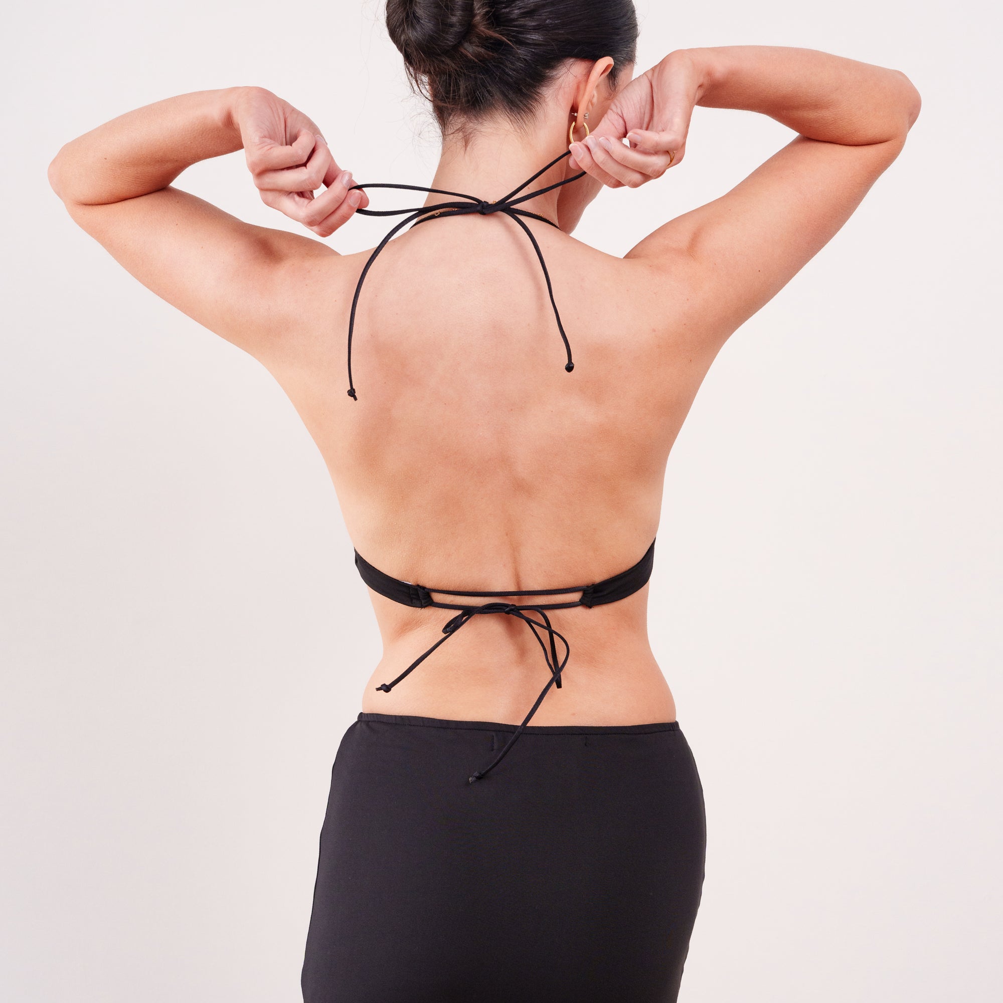 THE SOLÉA LACE HALTER TWO-PIECE SET